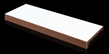 Chêne de tabac & Blanc