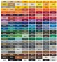 Couleurs selon carnet d´échantillons RAL