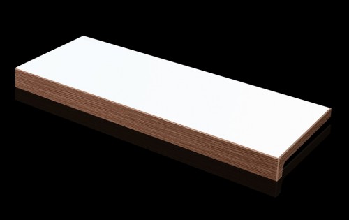 Chêne de tabac & Blanc